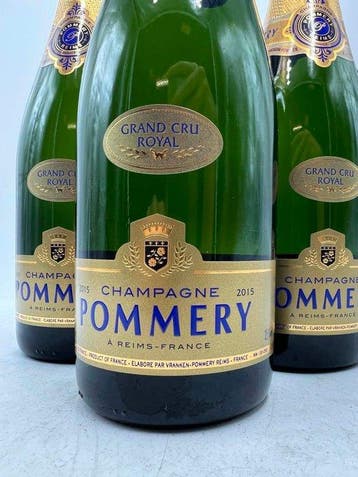 2015 Pommery, Grand Cru Royal - Champagne Brut - 3, Verzamelen, Nieuw