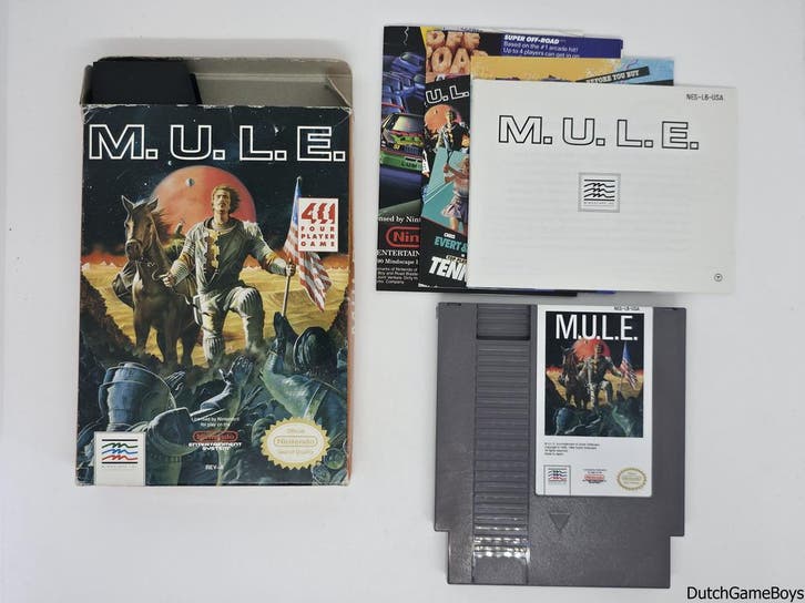 Nintendo NES - M.U.L.E. - USA, Consoles de jeu & Jeux vidéo, Jeux | Nintendo NES, Envoi