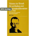Artikelen over emigrantenlit. 1933-1940 9789062910496 Braak, Verzenden, Gelezen, Braak