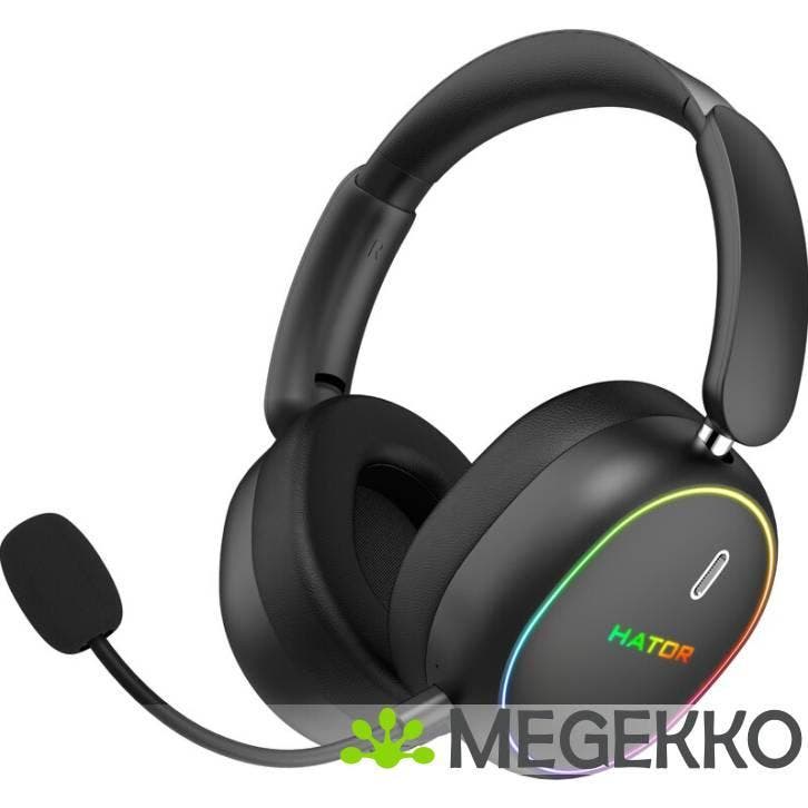 HATOR Phoenix 2 Wireless RF/BT Noise Cancelling RGB Gaming, Computers en Software, Overige Computers en Software, Nieuw, Verzenden