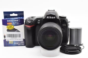 Nikon D70s + AF Nikkor 3.5-5.6/28-80mm D Digitale reflex, Nieuw