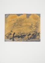 Antoni Tapies (1923-2012) - Composition au triangle