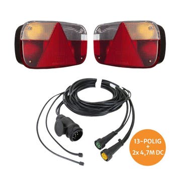 Verlichtingsset Aanhanger Aspöck Multipoint 3, 7m | + 2x 4,7, Ophalen of Verzenden, Nieuw