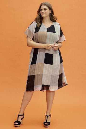 ZHENZI jurk ELLISONS=42-44Maat 42/44 (L), Kleding | Dames, Verzenden, Nieuw, Maat 42/44 (L), Overige kleuren