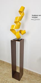 JS Design - Wandtafel - Rustieke sokkel - Staal