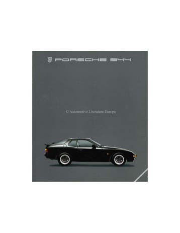 1985 PORSCHE 944 BROCHURE DUITS, Nieuw