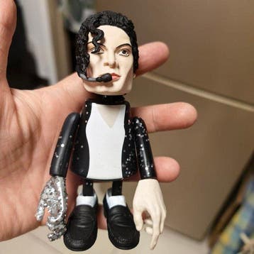 Crazy Toys - Speelgoedfiguurtjes Out-of-print Michael