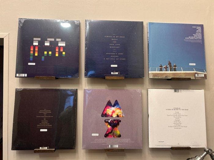 Coldplay - 6 x classic albums (Modern Press SEALED) - LP, CD & DVD, Vinyles Singles