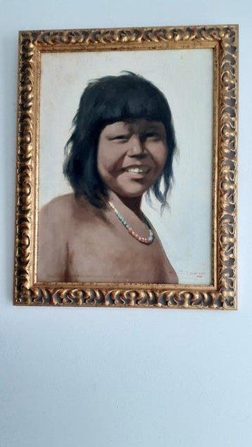 Antonio Godoy (1903-1975) - Goed doel veiling-Portret van