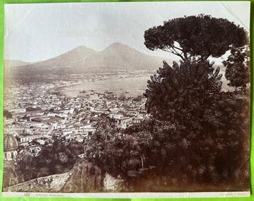 Sommer - Napoli - Tre splendide fotografie antiche dell’800