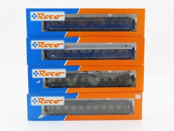 Roco H0 - 44289/44294/44295/44296 - Wagon de passagers pour, Nieuw