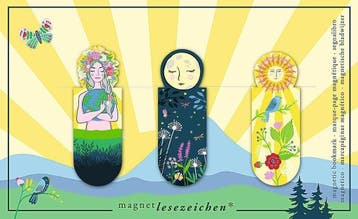Magnetische boekenlegger Ray of Light – set van 3 vrolijke, Collections, Signets, Verzenden