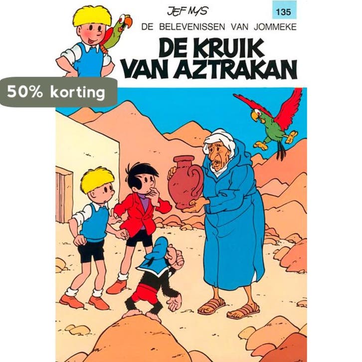 De kruik van Aztrakan / De belevenissen van Jommeke / 135, Boeken, Stripverhalen, Gelezen, Verzenden
