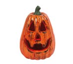 Halloween Pompoen Gezicht 20cm, Verzenden, Nieuw