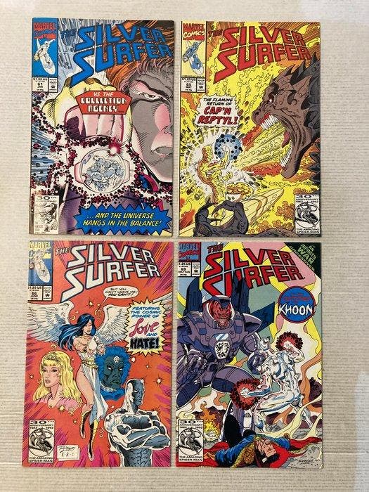 Silver Surfer (1987) 23 Comics in range # 61 to 138 +, Livres, BD | Comics