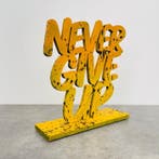 AIIROH - Wood Sculpture - Never Give Up