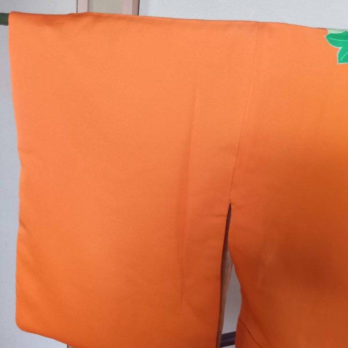 Oud Japans kimono. Uniek. Prachtig oranje. Zeldzaam en, Antiquités & Art, Antiquités | Autres Antiquités