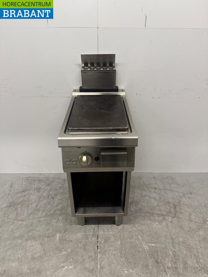 RVS Ata Bakplaat 40 cm GAS Horeca, Zakelijke goederen, Horeca | Keukenapparatuur, Ophalen of Verzenden