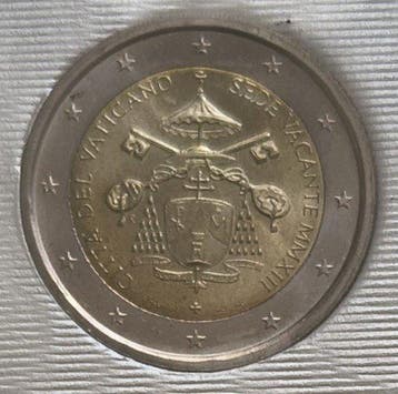 Vatican. 2 Euro 2013 Sede Vacante (Sans prix de réserve)