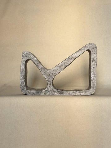 EZ - Sculpture, Sculpting Space - 23 cm - Plâtre - 2020