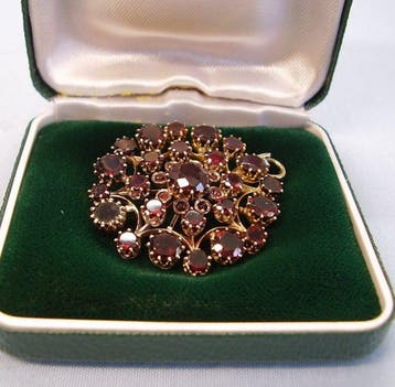 Sans prix de réserve - Pendentif Tombak, Golddoublé -, Handtassen en Accessoires, Antieke sieraden