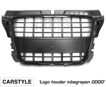 Carnamics Grille | Audi A3 08-12 3-d / A3 Cabriolet 08-13 2-, Auto-onderdelen, Verzenden, Nieuw
