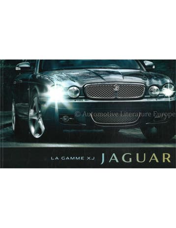 2009 JAGUAR XJ BROCHURE FRANS