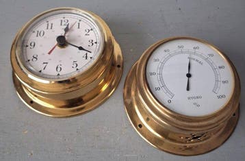 Horloge de cloison/horloge de bord (2) - Junghans -
