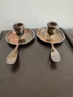 Christofle - Kaarsenhouder (2) - Verzilverd, Antiquités & Art