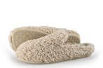 Manfield Pantoffels in maat 39 Beige, Verzenden, Beige, Zo goed als nieuw, Pantoffels of Sloffen