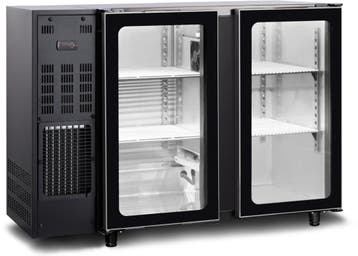 Barkoelkast | 379L | Zwart | +1°C/+8°C | Geventileerd |, Verzenden, Nieuw in verpakking