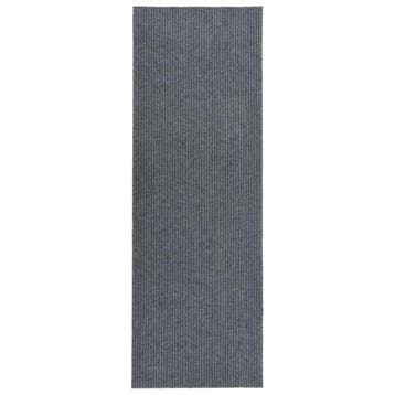 vidaXL Droogloopmat 100x350 cm grijs, Verzenden, Nieuw