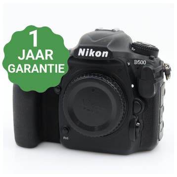 10% korting | Nikon D500 body | Tweedehands, Verzenden