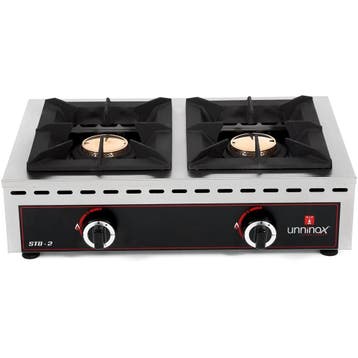 Fornuis | Tafelmodel (Laag) | Gas | 2 Branders | 2x 7kW |, Verzenden, Nieuw in verpakking