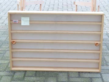 Heins - Vitrine - Vitrine 110x58x10cm, 5 étagères avec des
