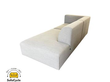 Prostoria 3-zit beige in stof, open einde – tweedehands, Verzenden, Nieuw