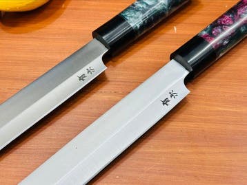 Keukenmes - Burja - Handgemaakt Japans staal Japans-stijl