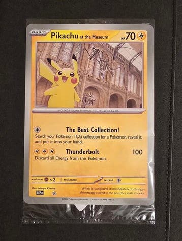Pokémon - 1 Card - Pikachu Promo card, Foil - Various sets