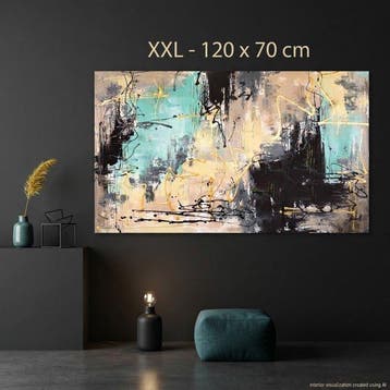 Monika Spiewak - NO RESERVE PRICE - Abstract - Oil Painting