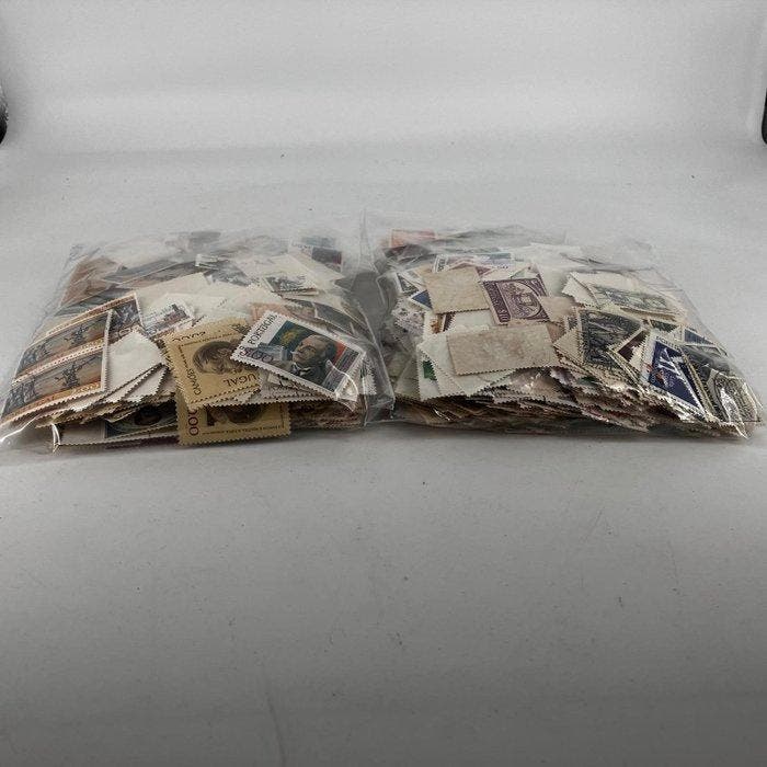 Wereld 1915/1995 - Lot met meer dan 1.000 vintage postzegels, Postzegels en Munten, Postzegels | Amerika