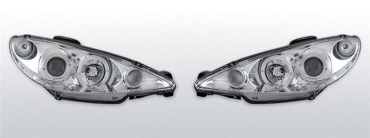 Carnamics Koplampen | Peugeot 206 98-02 3-d / 206 98-02 5-d, Auto-onderdelen, Verlichting, Nieuw, Verzenden