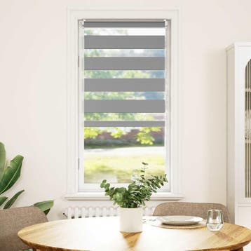 vidaXL Zebra rolgordijn 80,9 x 150 cm stofbreedte 76,7 cm, Huis en Inrichting, Verzenden, Nieuw