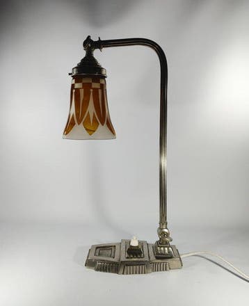art deco lamp Charles schneider France - Lampe - verre et