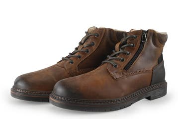 Nelson Veterboots in maat 43 Cognac, Kleding | Heren, Schoenen, Overige kleuren, Verzenden, Boots, Zo goed als nieuw