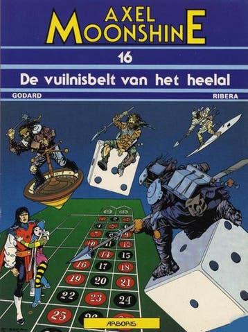 Axel Moonshine 16: De vuilnisbelt van het heelal / Axel, Boeken, Verzenden, Gelezen, Ribera