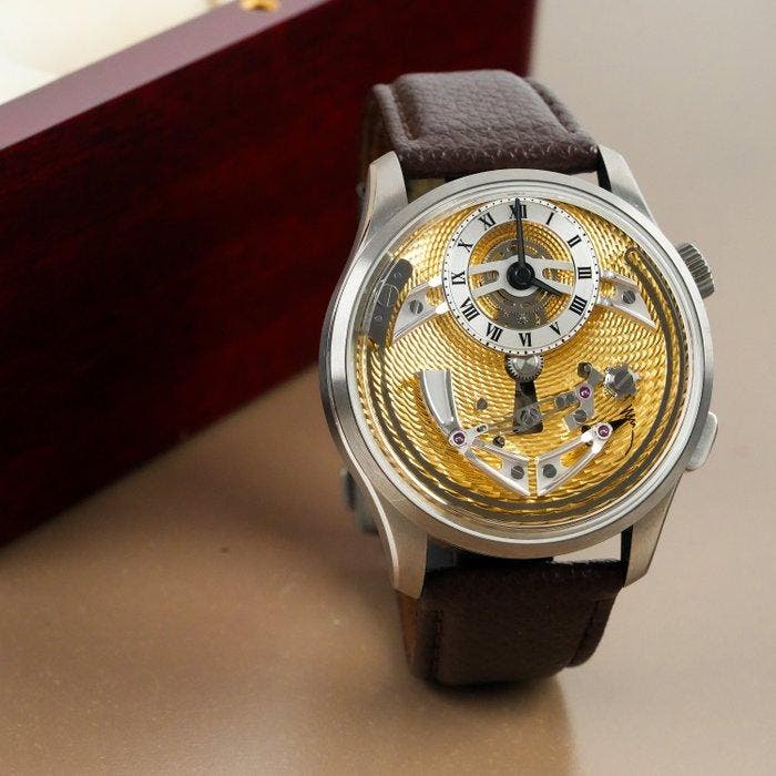 Christopher Ward - C1 Bel Canto Classic -, Handtassen en Accessoires, Horloges | Heren