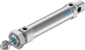 Festo Cilinder 25mm Boring 70mm Slag ISO 6432 Dubbelwerkend, Verzenden