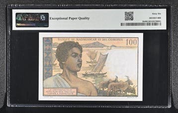 Comoren. - 100 Francs - ND (1963) - Pick 3b (Zonder
