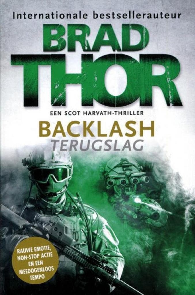 Backlash (terugslag) 9789045216508 Brad Thor, Livres, Littérature, Envoi