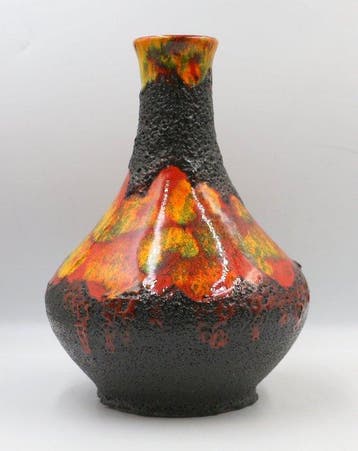 Walter Gerhards KG - Vase - 1005-22 - Céramique - Fat Lava, Antiek en Kunst
